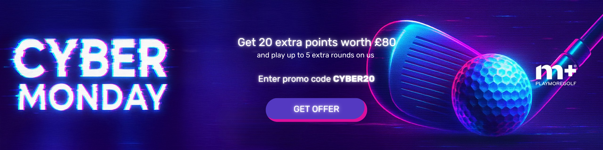 CYber Monday | GOlf Membership