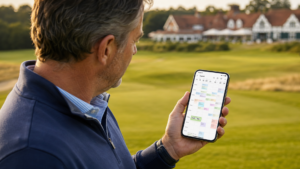 golfer looking at their busy diary and can't justify golf club membership